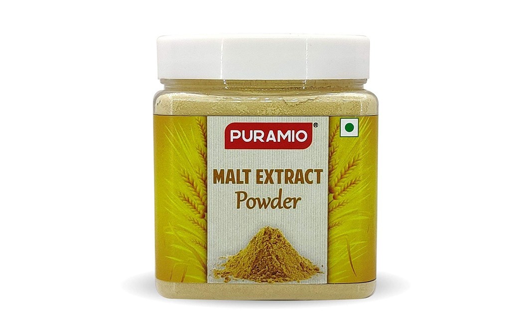 Puramio Malt Extract Powder    Plastic Jar  200 grams